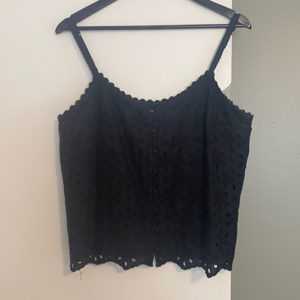 Abercrombie Eyelet Tank